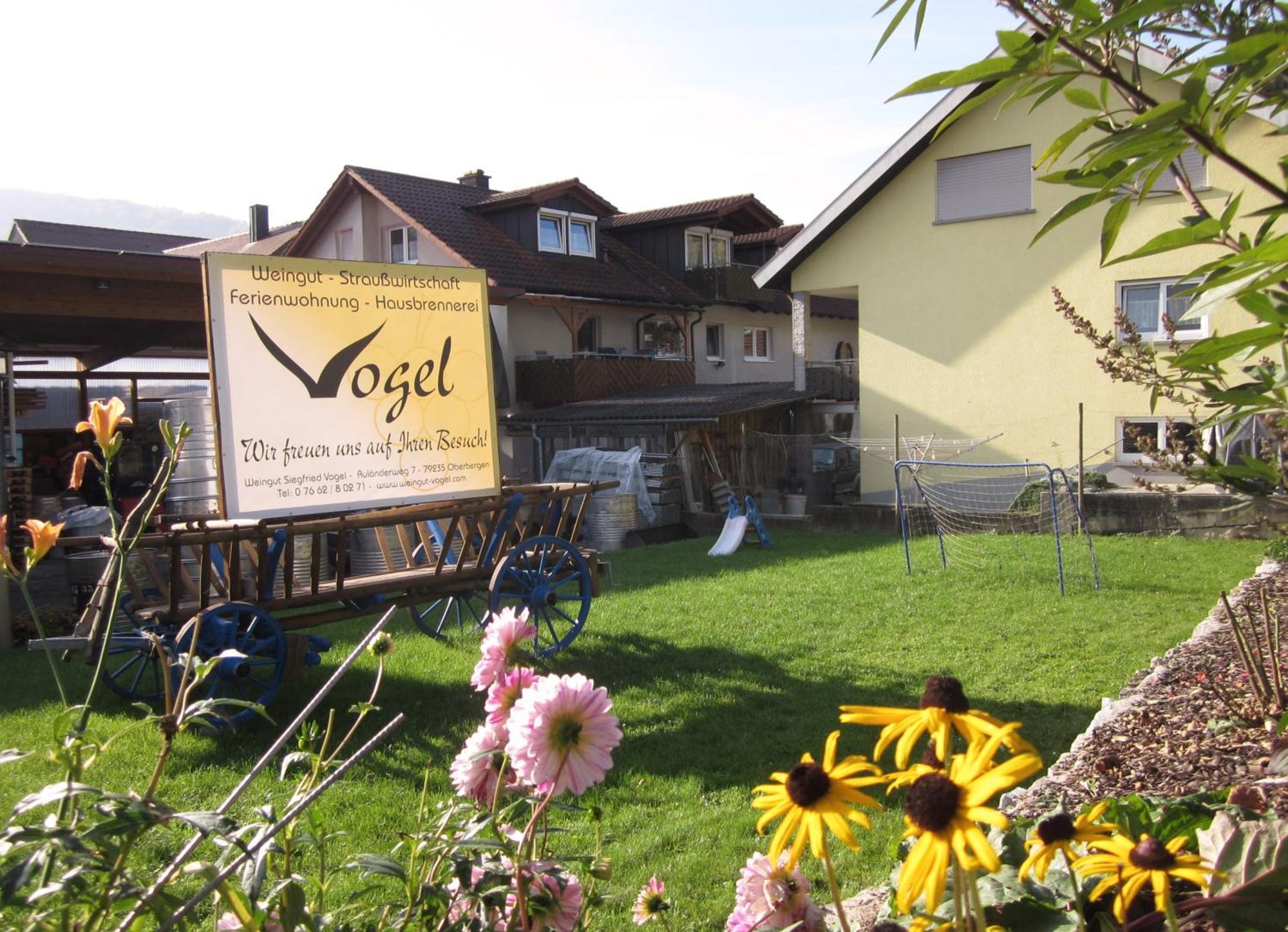 Weingut & Strausswirtschaft Vogel Apartment Vogtsburg Exterior photo