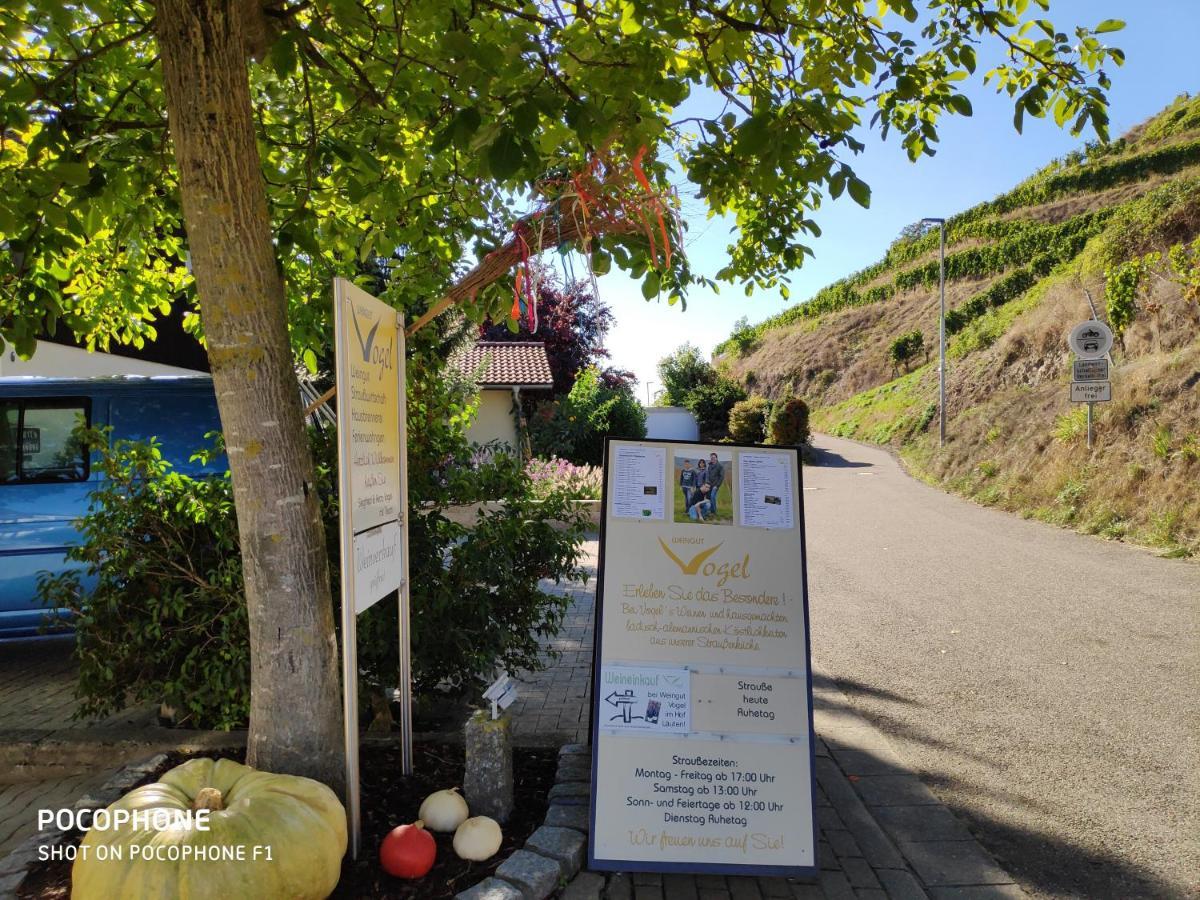 Weingut & Strausswirtschaft Vogel Apartment Vogtsburg Exterior photo